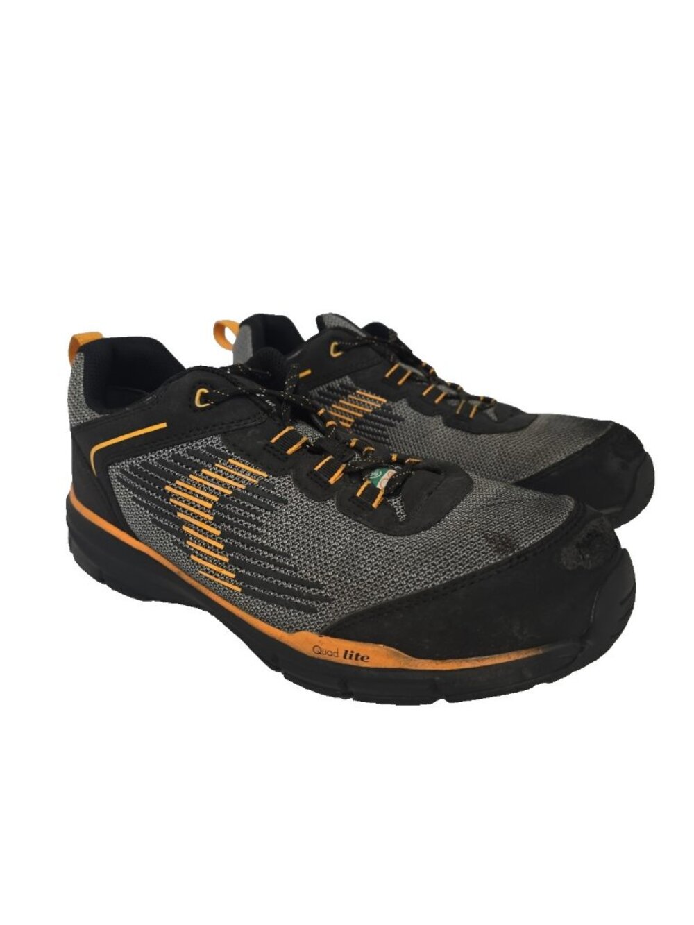 Dakota Men's 3600 WorkPro Series Steel Toe Work Shoe Black/Yellow Size 8.5M